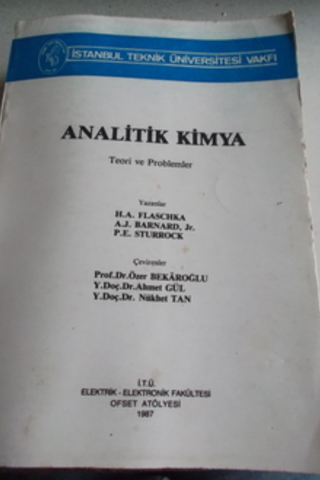 Analitik Kimya H.A. Flaschka