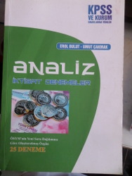 Analiz İktisat Denemeler