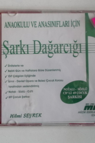 Anaokulu ve Anasınıfları İçin Şarkı Dağarcığı CD