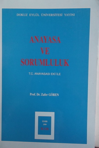 Anayasa ve Sorumluluk II.Cilt Zafer Gören