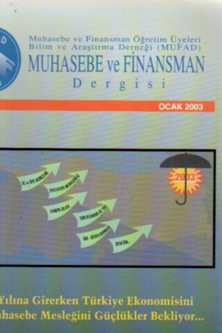 Muhasebe ve Finansman Dergisi 2003 / 17