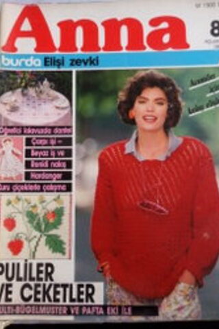 Anna Burda Elişi Zevki 1986 / 8
