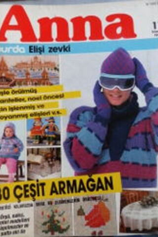 Anna Burda Elişi Zevki 1987 / 11