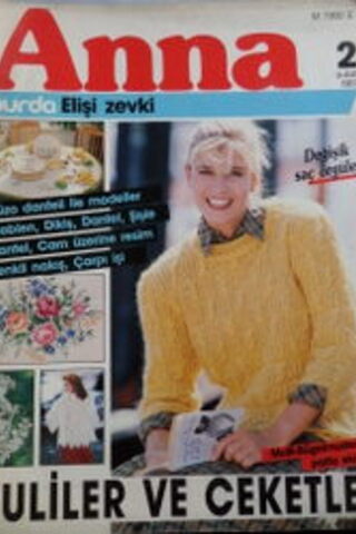 Anna Burda Elişi Zevki 1987 / 2 (Paftalı)