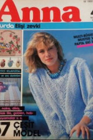 Anna Burda Elişi Zevki 1987 / 4