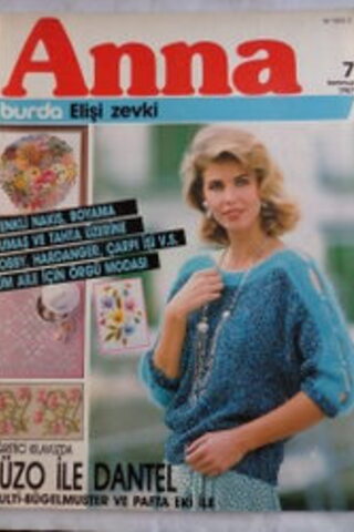 Anna Burda Elişi Zevki 1987 / 7