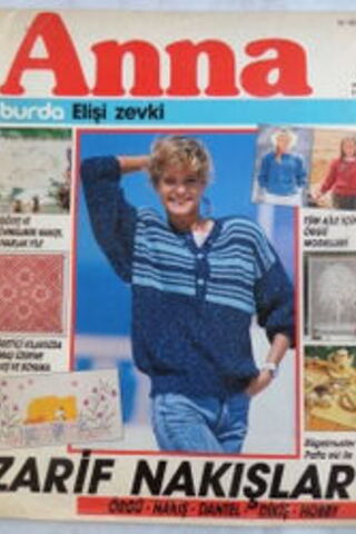Anna Burda Elişi Zevki 1988 / 3