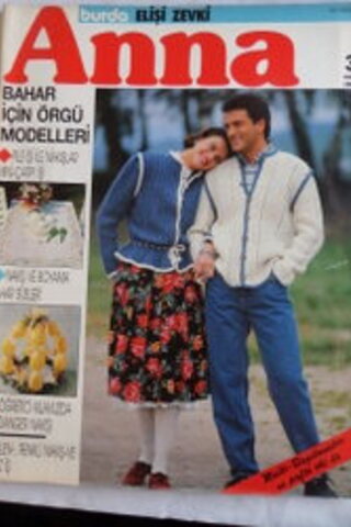 Anna Burda Elişi Zevki 1989 / 3