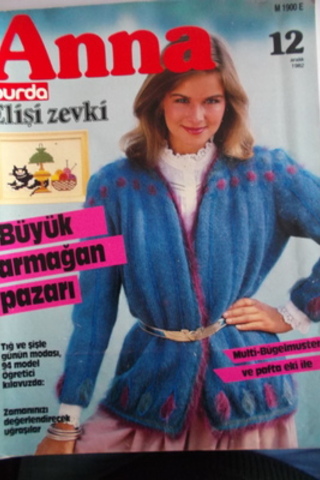 Anna Burda Elişim Zevki 1982 / 12