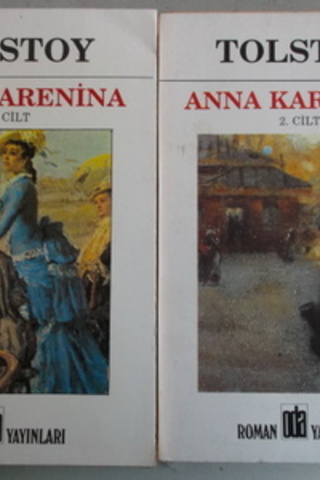 Anna Karenina 2 Cilt Takım Lev Nikolayeviç Tolstoy