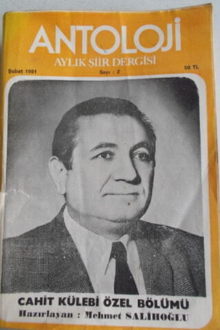 Antoloji Aylık Şiir Dergisi 1981 / 2