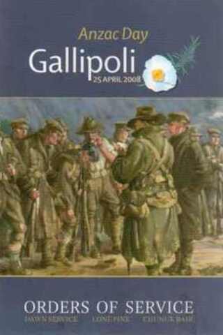 Anzac Day Gallipoli / Orders Of Service