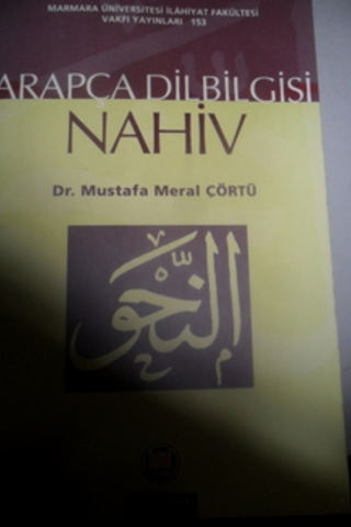 Arapça Dilbilgisi Nahiv Mustafa Meral Çörtü