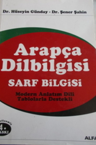 Arapça Dilbilgisi Sarf Bilgisi Hüseyin Günday