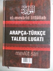 Arapça - Türkçe Talebe Lugatı Mevlut Sarı