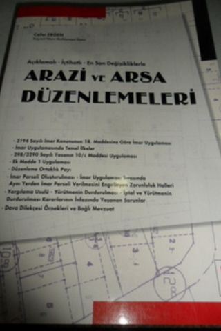 Arazi ve Arsa Düzenlemeleri