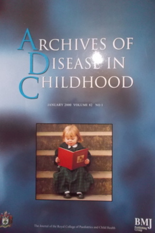 Archives Of Disease In Childhood 2000 / 82 - 1