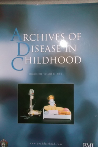 Archives Of Disease In Childhood 2001 / 84