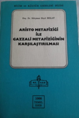 Aristo Metafiziği İle Gazzali Metafiziğinin Karşılaştırılması Süleyman