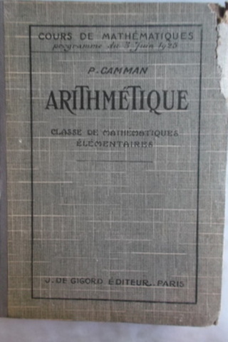 Aritmetique P. Camman