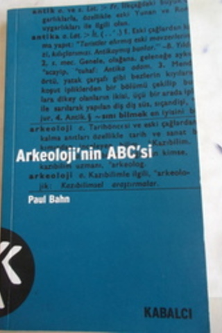 Arkeoloji'nin ABC'si Paul Bahn