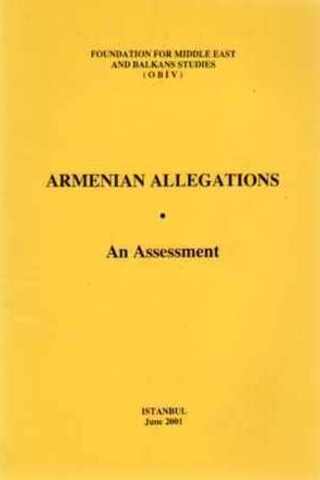Armenian Allegations / An Assessment