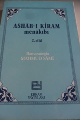 Ashab-ı Kiram 2.Cilt Mahmud Sami