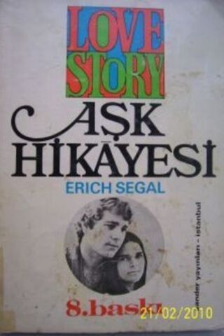 Aşk Hikayesi Erich Segal
