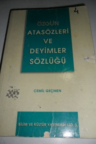 Atasözleri ve Deyimler Sözlüğü