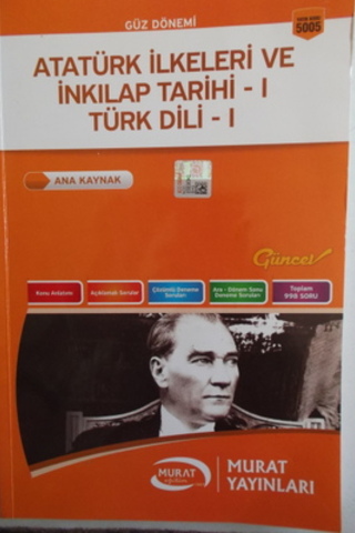 Atatürk İlkeleri ve İnkılap tarihi I Türk Dili I
