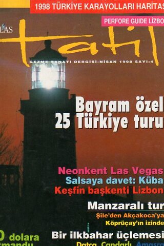 Atlas Tatil Gezme Sanatı Dergisi 1998 / 4