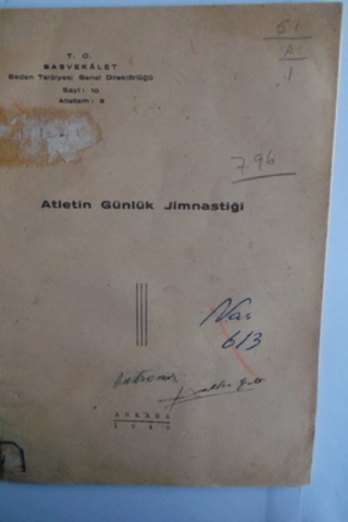 Atletin Günlük Cimnastiği