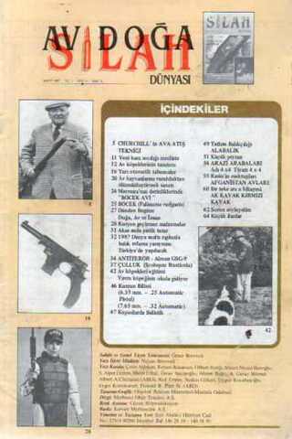 Av Doğa Silah Dünyası Dergisi 1987 / 5