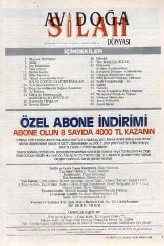 Av Doğa Silah Dünyası Dergisi 1988 / 16