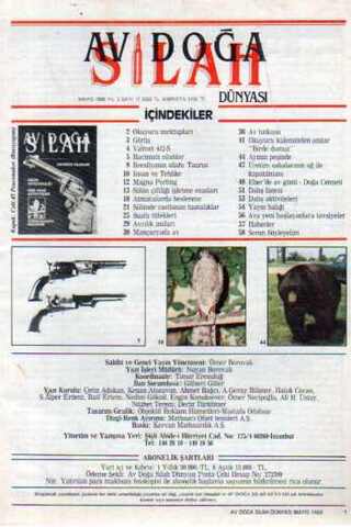 Av Doğa Silah Dünyası Dergisi 1988 / 17