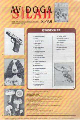 Av Doğa Silah Dünyası Dergisi 1988 / 4