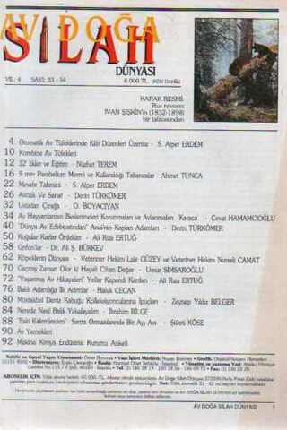 Av Doğa Silah Dünyası Dergisi 33-34