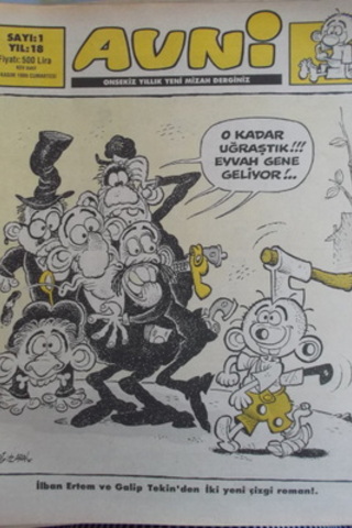 Avni Mizah Dergisi 1989 / 1