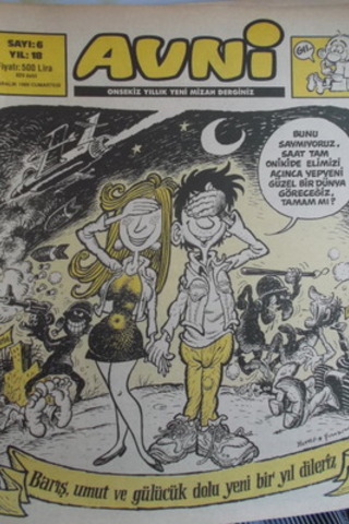 Avni Mizah Dergisi 1989 / 6
