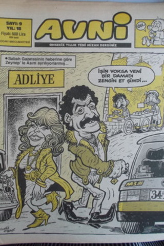 Avni Mizah Dergisi 1990 / 9