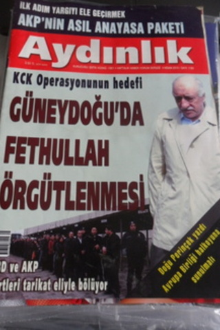 Aydınlık Dergisi 2010 / 1181 - Güneydoğu'da Fethullah Örgütlenmesi