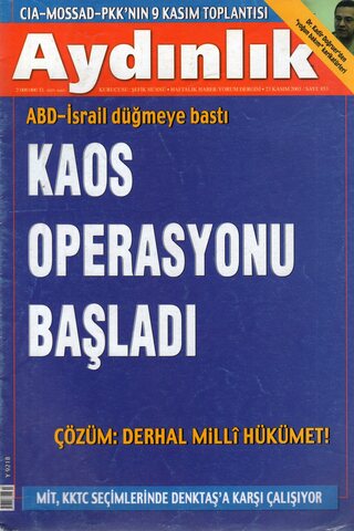 Aydınlık Dergisi 2003 / 853