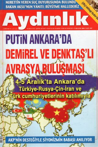 Aydınlık Dergisi 2004 / 907