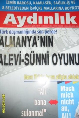 Aydınlık Dergisi 2008 / 1068