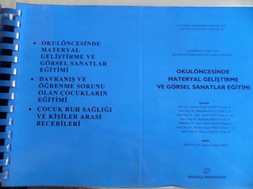 Okulöncesinde Materyal Geliştirme ve Görsel Sanatlar Eğitimi*