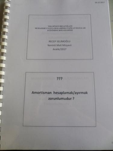 Tek Düzen Hesap Planı Muhasebe Uygulamalarında Yapılan Hatalar Eğitim 