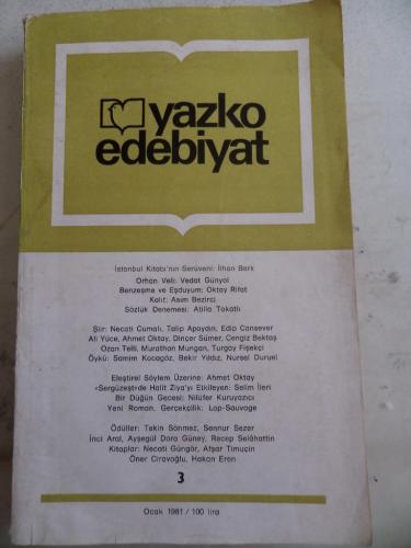 Yazko Edebiyat 1981 / 3
