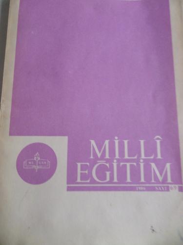 Milli Eğitim Dergisi 1986 / 69