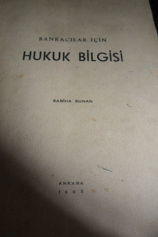 Bankalar İçin Hukuk Bilgisi