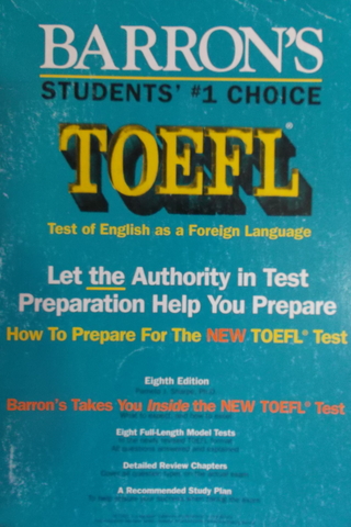 Barron's Toefl Test Of English As A Foreign Language Pamela Sharpe
